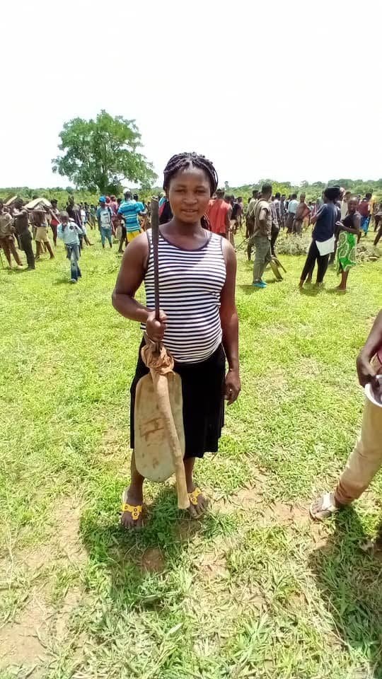 Woman Small-share Holder in Bassa County Nigeria, photo by Lawrence Zongo