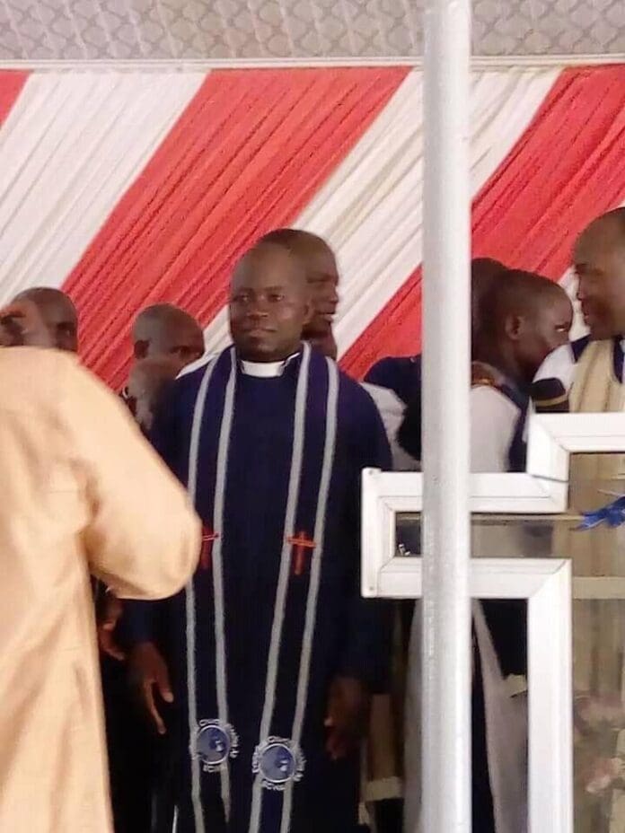 Kidnapped Rev. Matthew Gandu — photo courtesy of son Silas Matthew