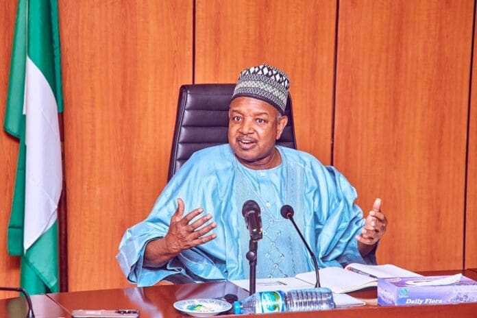 Minister of Budget and Economic Planning Atiku Bagudu. Credit: @atikubagudu on X.