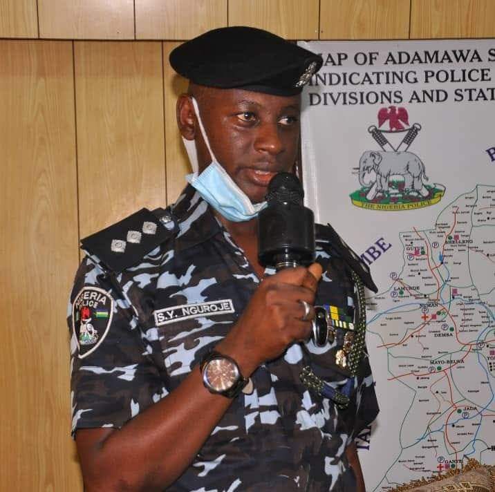 SP Suleiman Yahaya Nguroje, Adamawa State Police Command PRO. Via Facebook.