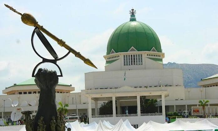 Nigeria's legislative chamber, the National Assembly. Credit: X.