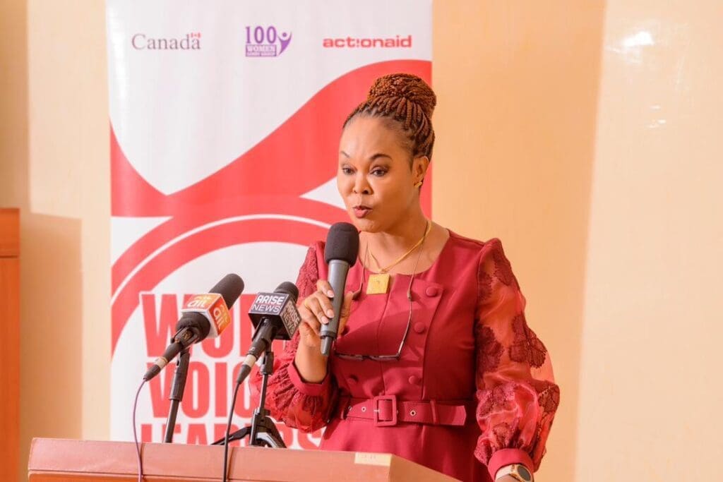 Minister of Women's Affairs Uju Kennedy-Ohaneye. Credit: @BarrUjuKennedy on X.