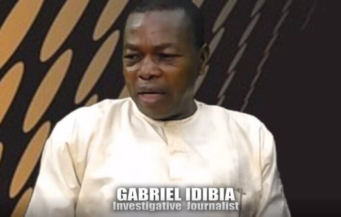 Christian Journalist Gabriel Idibia.