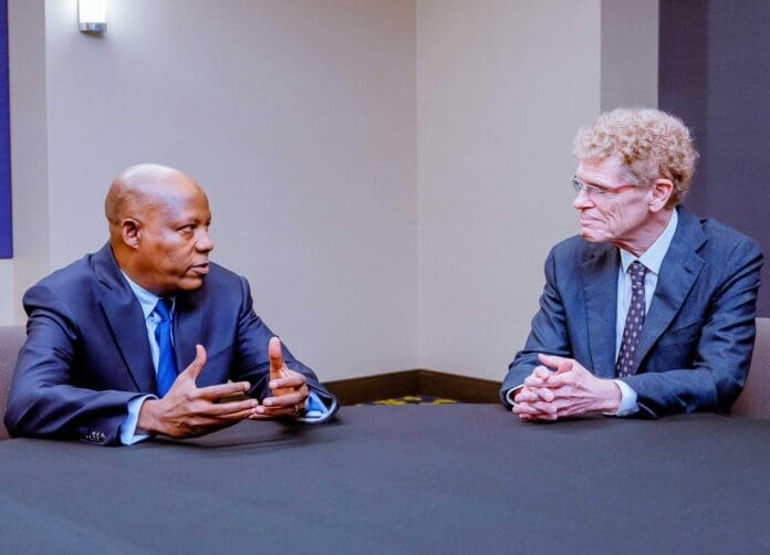 Kashim Shettima and Cary Fowler. Credit: Senator Kashim Shettima on X.