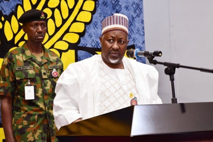 Minister of Defense Mohammed Badaru Abubakar. Credit: X/MODInfoNg