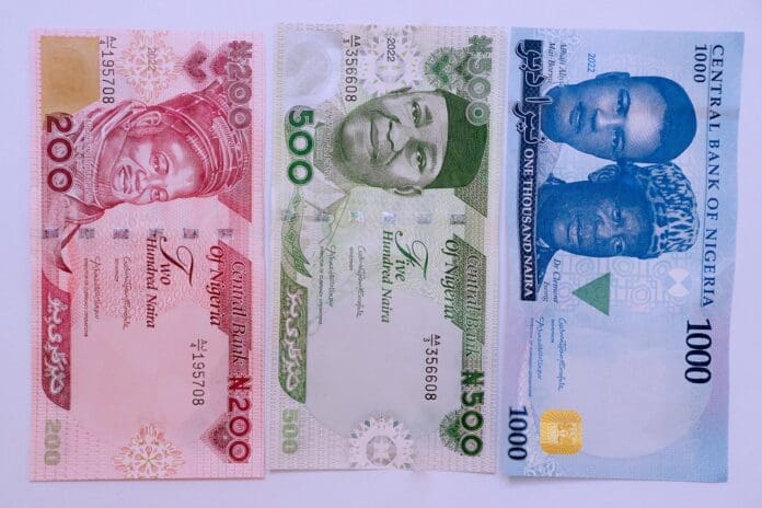 Nigeria's redesigned naira banknotes. Photo credit: X/NigeriaGov.