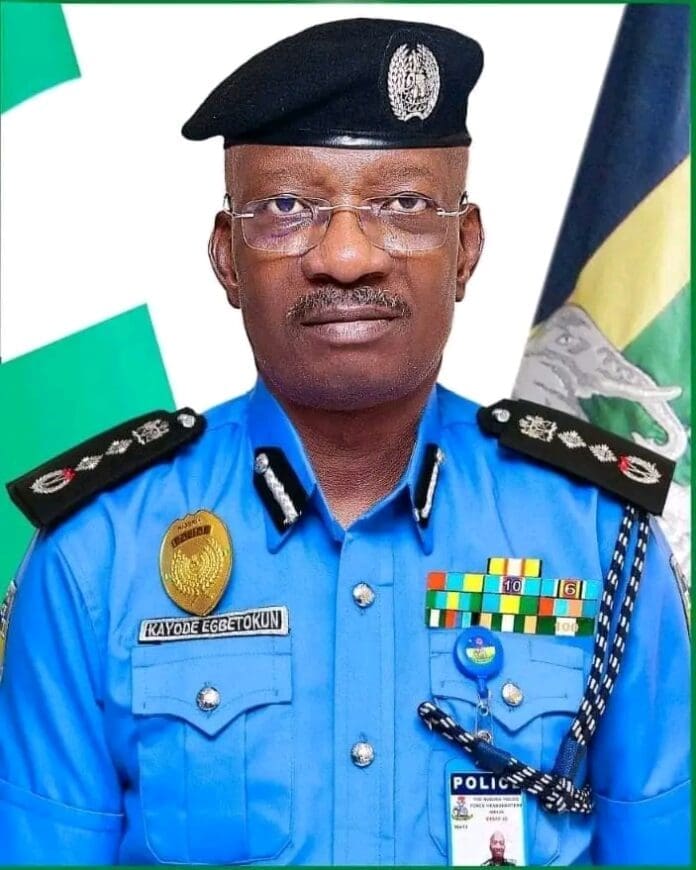 Inspector-General of Police Olukayode Egbetokun. Photo credit: Facebook/Nigeria Police Force.