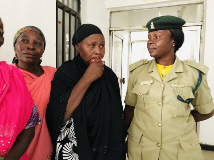 Health care administrator Rhoda Jatau, who is being tried for a cybercrime based on sharing a message on an internal WhatsApp channel in May, 2022. Photo by Masara Kim