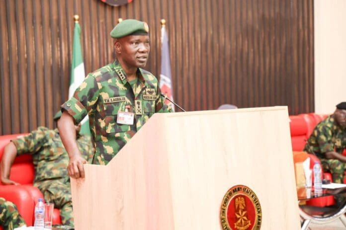 Lieutenant General Taoreed Lagbaja. Photo credit: X/HQNigerianArmy.