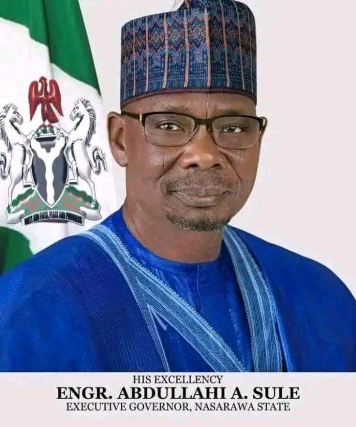 Office portrait of the Governor of Nasarawa State, Alhaji Abdullahi Sule (Credit: Facebook)