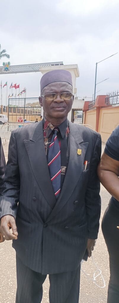 Prof. Stephen Mallo, president of Bokkos Cultural Development Council. Credit Joy Gofwen.