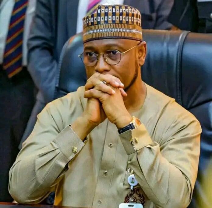 Governor Dauda Lawal of Zamfara State. Photo credit: Facebook/Zamfara State Government.