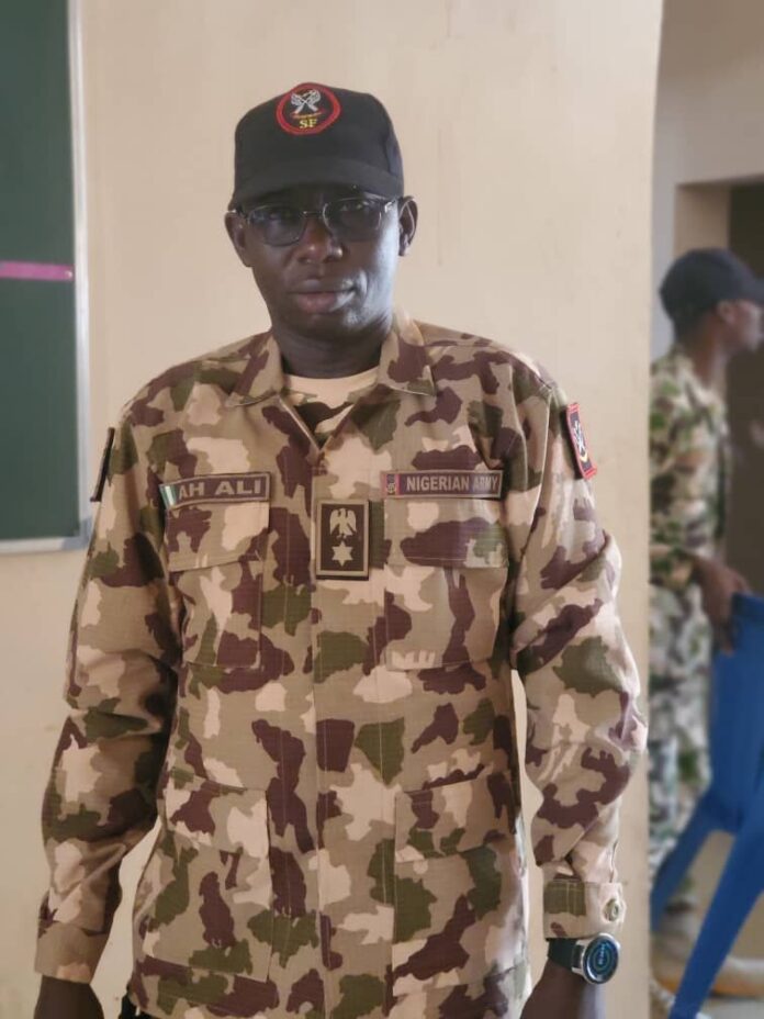 Late Lieutenant Colonel A.H. Ali. Photo credit: X/@ZagazOlaMakama.