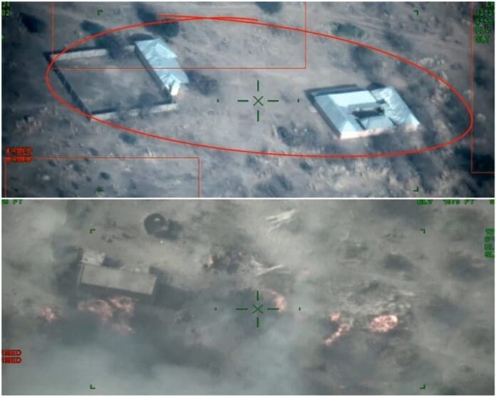 Airstrike operation by NAF on terrorists' camps. Photo credit: X/ZagazOlaMakama.