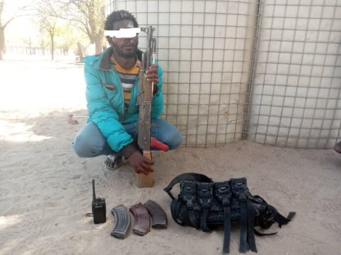 One of the surrendered terrorists. Photo credit: MNJTF.