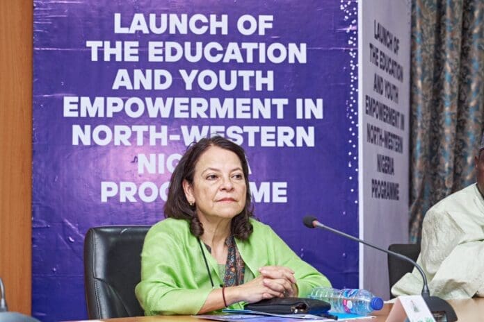 UNICEF Nigeria Representative, Cristian Munduate. Photo credit: X/@C_Munduate.