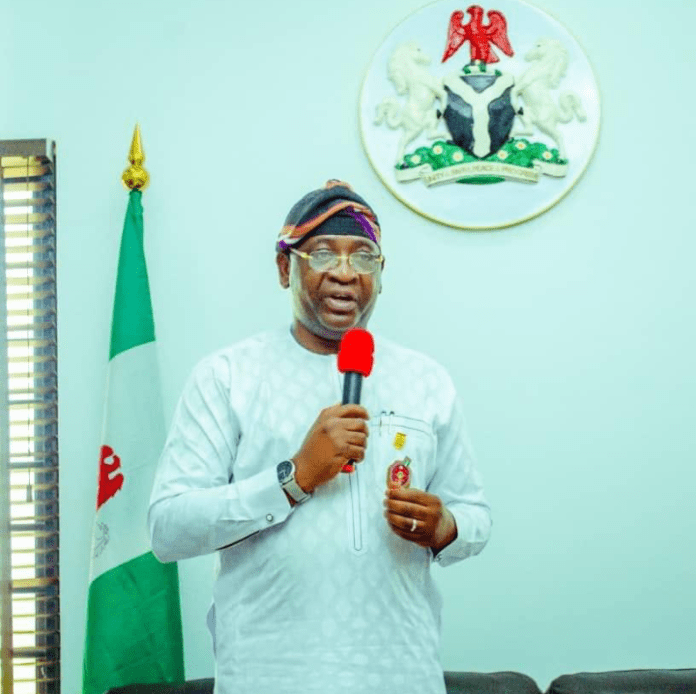 Benue State Deputy Governor Barr. Sam Ode. Photo credit: X/@BarrSamode.