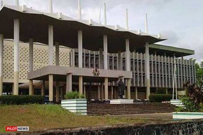 The Enugu State House of Assembly complex. Photo credit: Pilot News.