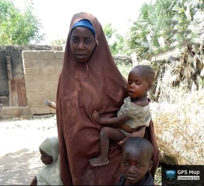 Rescued abducted schoolgirl Lydia Simon. Photo credit: X/@ZagazOlaMakama.