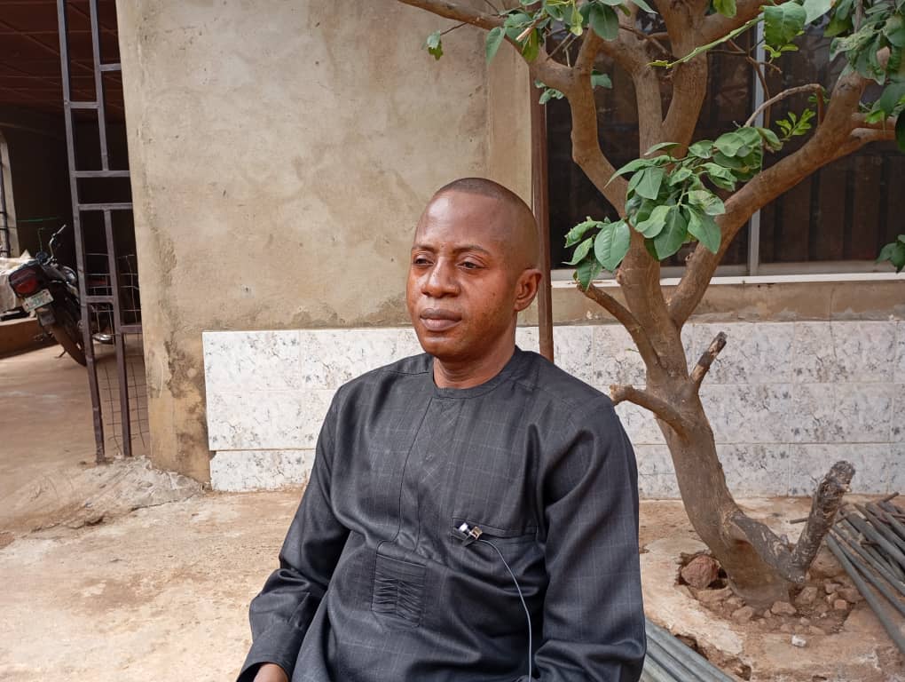 Mr. Barry Adakole, recovering from his hostage ordeal in Gonin Gora.  Credit: Mike Odeh James.  