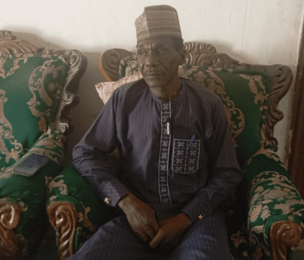 Chairman Chibok Girl's Parents Association, Mr Yakubu Nkeki.