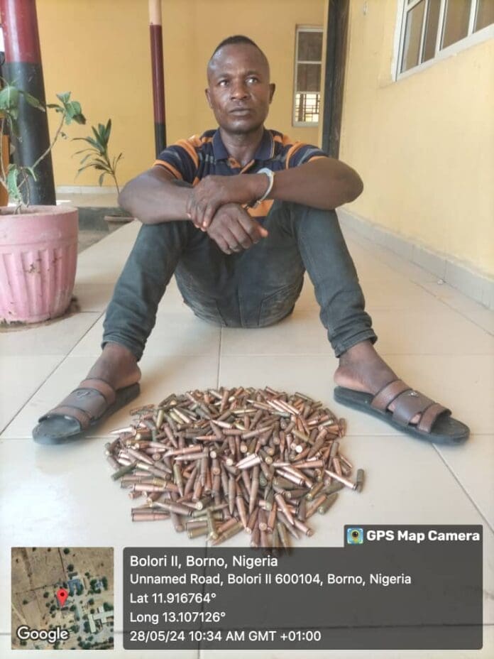 Arrested Corporal Francis Bako. Photo credit: X/@ZagazOlaMakama.