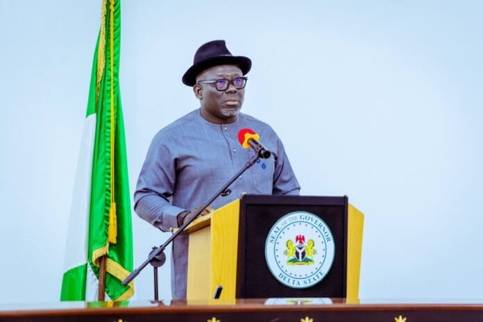 Governor Sheriff Oborevwori. Photo credit: X/@RtHonSheriff