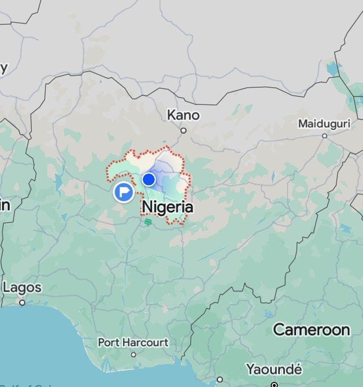 Insert: Kaduna State, which is where the bandit hub of Sabon Sara is located. credit: Luka Binniyat.