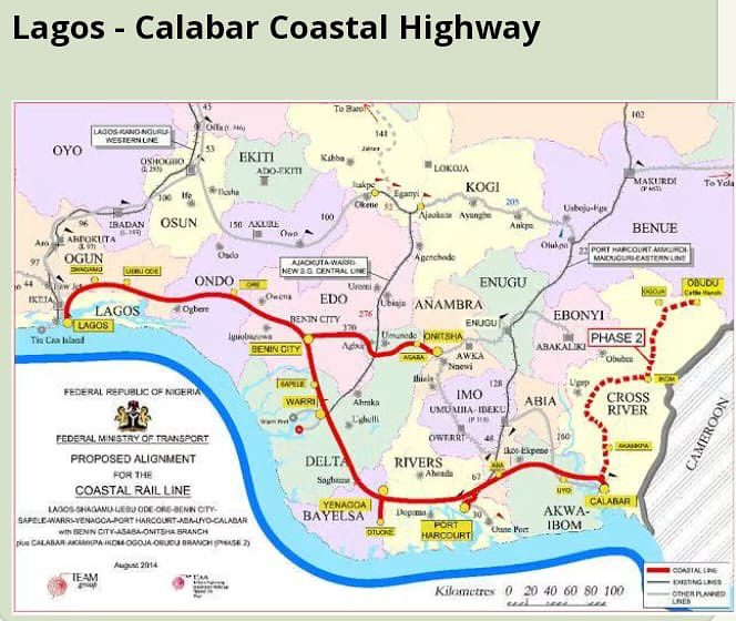 Lagos – Calabar coastal roads project, credit Federal Ministry of Transport.