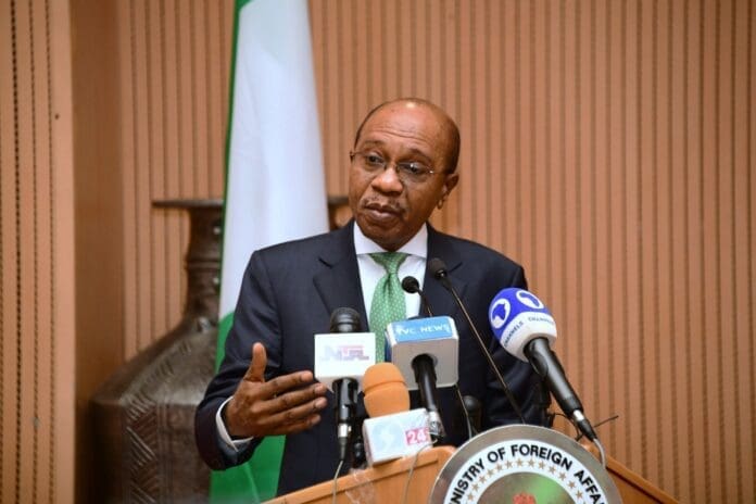 Godwin Emefiele. Photo credit: X/@cenbank.