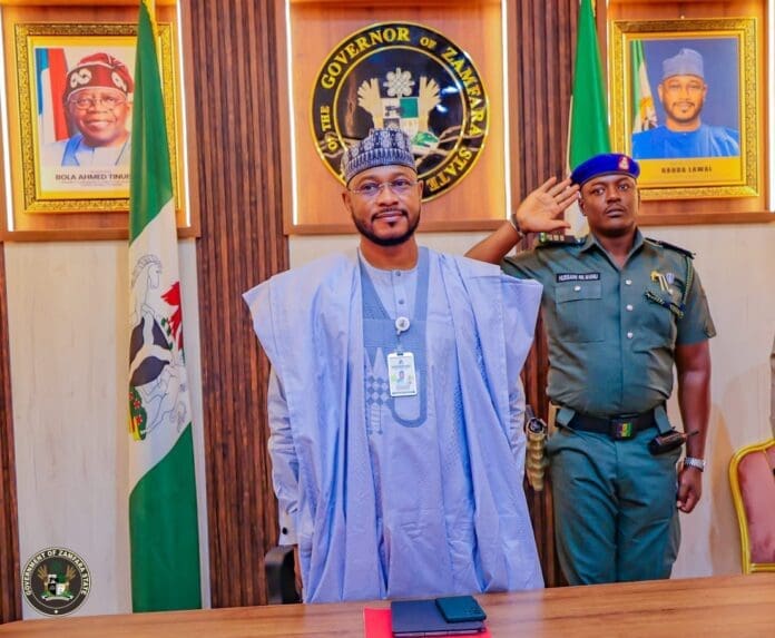 Governor Dauda Lawal. Photo credit: X/@daudalawal_.