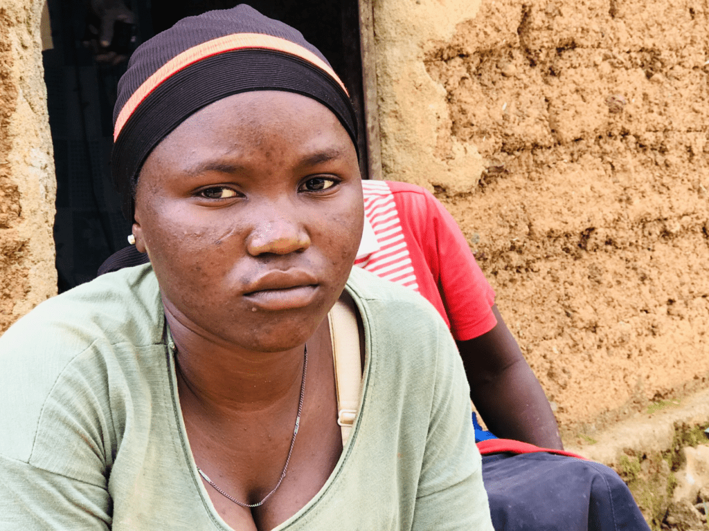 Survivor: Ms. Jummai Monday, assaulted near Army Firing Range. credit: Masara Kim.