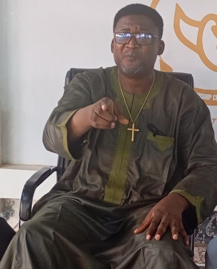 Rev. David Ayuba Azzaman, Pastor of King’s Worship Centre, Kaduna City: credit: David Azzaman.