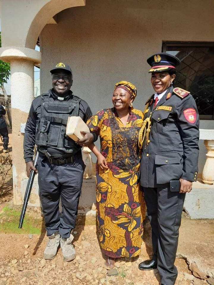Rev. Ezekiel Dachomo joined the volunteer civilian-watch organization called the Nigerian Hunters and Forest Security Services (NHFSS). Photo via Facebook.
