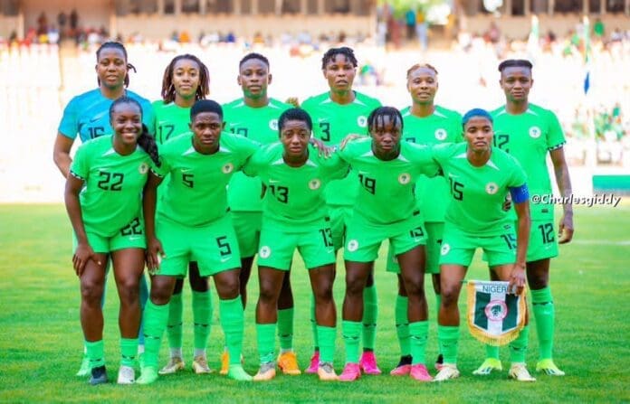 Team Super Falcons. Photo credit: X/NGSuper_Falcons.
