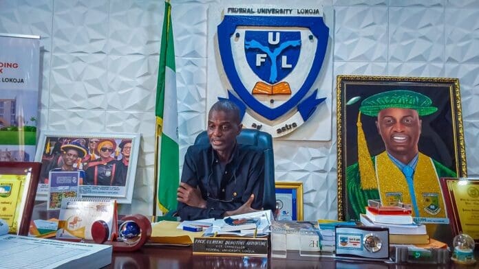 Professor Olayemi Akinwumi. Photo credit: X/@fulokoja.