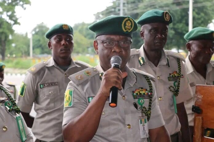 Haliru Nababa, head of the Nigerian Correctional Service. Photo credit: Facebook/Nigerian Correctional Service.