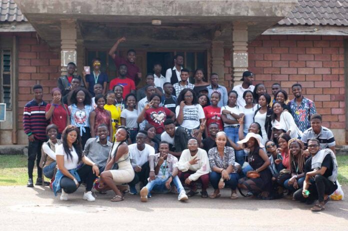 Above, Student members of Federation of Catholic Medical and Dental Students pictured on their institutional website of FECAMDS. On August 15, 20 student members were kidnapped in route to a conference in Enugu State. Credit: FECAMDS.