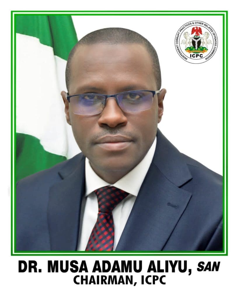 Chairman of Independent Corrupt Practices and other Related Offences Commission (ICPC), Dr. Musa Adamu Aliyu