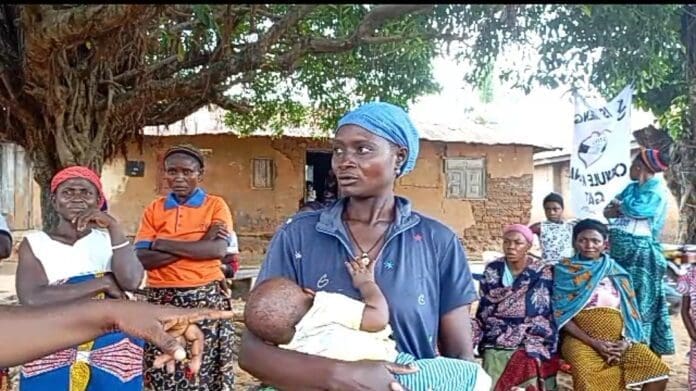 Dorcas Muhammad, a widow. Credit: Mike Odeh James.