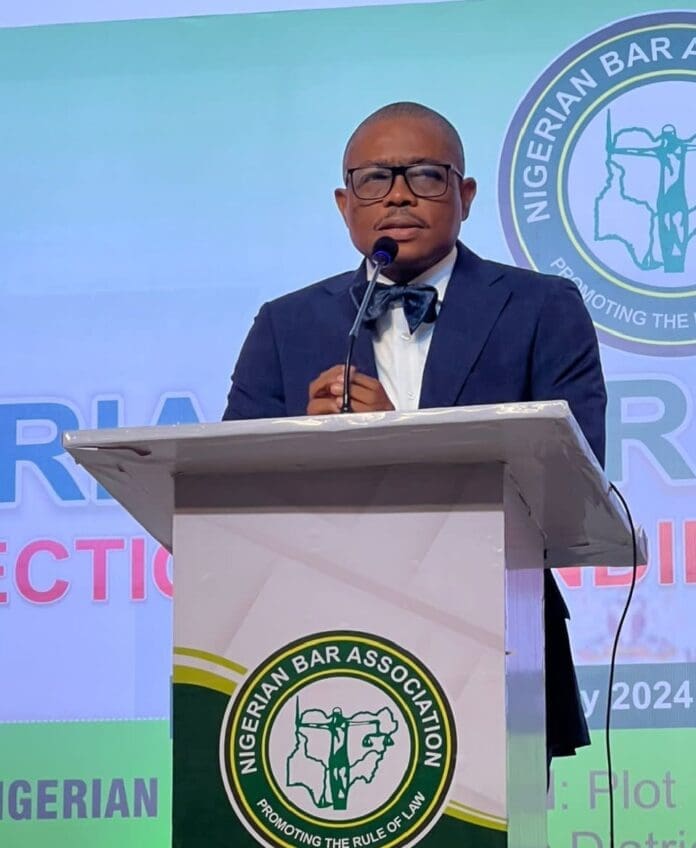 NBA President Afam Osigwe. Photo credit: X/@Okorojiemma1.