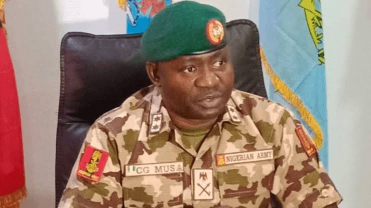 Gen. Christopher Musa, Chief of Nigerian Defense Staff. Gen. Musa’s relentless offensives against bandit armies in Northwest Nigeria had no precedent during the Administration of former President Muhammadu Buhari. Credit: Nigerian Army.
