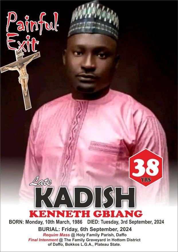 Funeral announcement