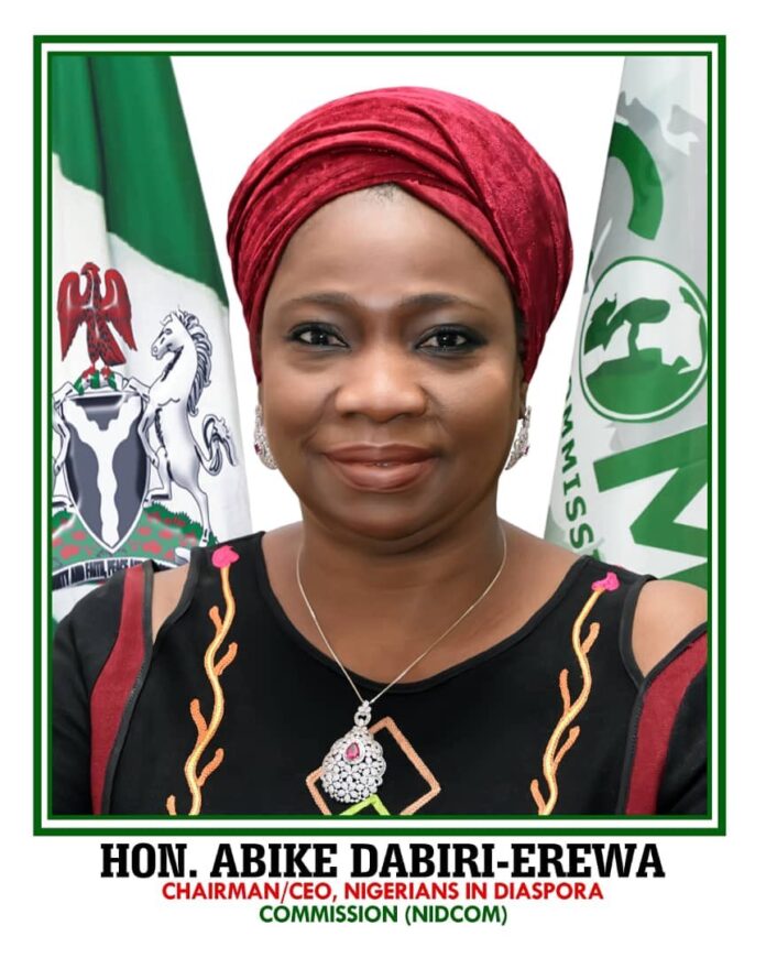 NiDCOM boss Abike Dabiri-Erewa. Photo credit: X/@nidcom_gov.