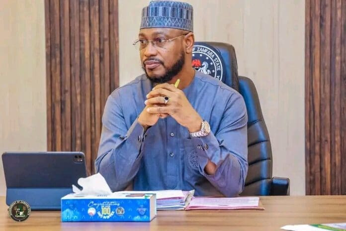 Governor Dauda Lawal of Zamfara State. Photo credit: Facebook/Dauda Lawal.