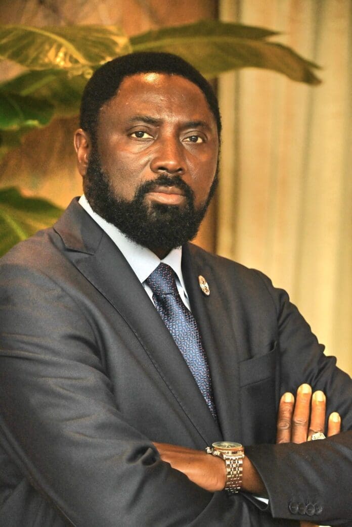 Tangara in an official photo from the Gambian High Commission