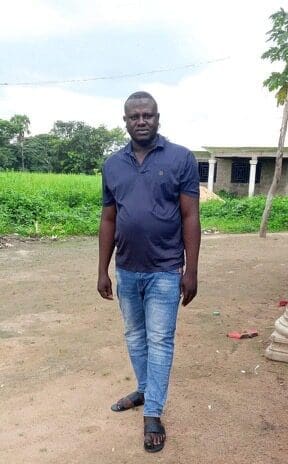 Umar Saidu, an Egwuma community spokesman. Credit: Mike Odeh James.