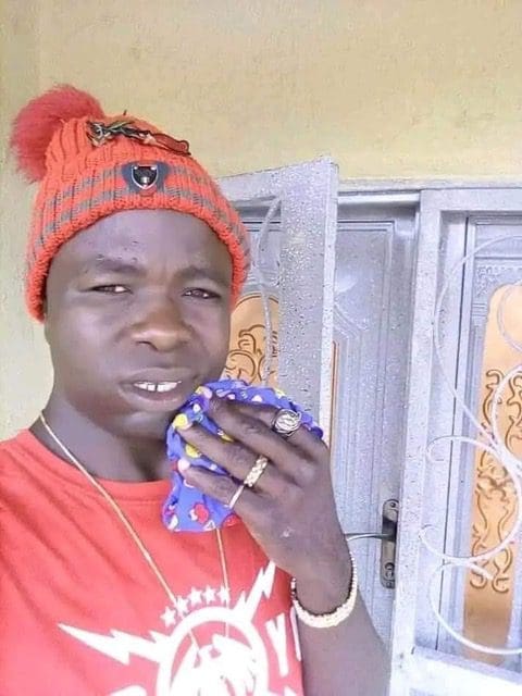 RIGHT, above: James Aboh a.ka. Anyogo Tamen, poses for selfie at an unknown location, September 2024 (Credit: Facebook)