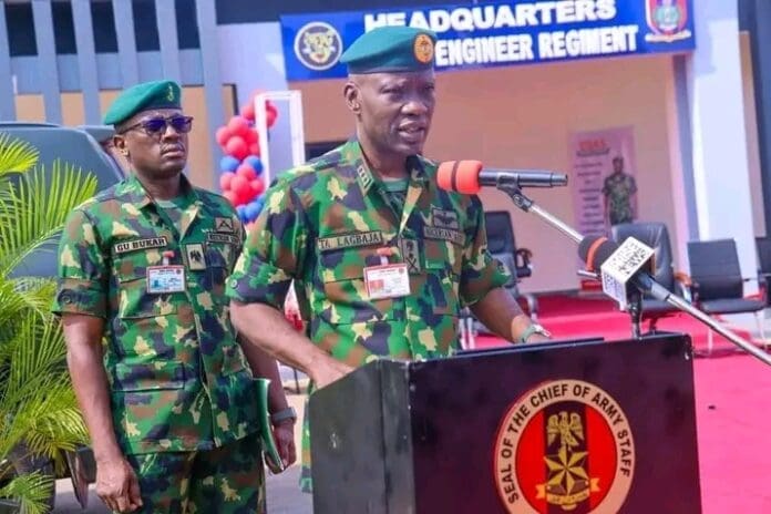Late Army Chief Taoreed Lagbaja. Photo credit: Facebook/ HQ Nigerian Army.