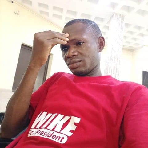 Zaki Felix Azege, resident of Logo.